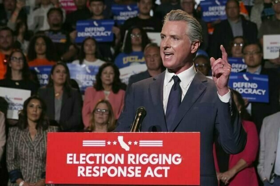 The governor of California is in a high-stakes battle with Donald Trump. It's not yet clear who will win