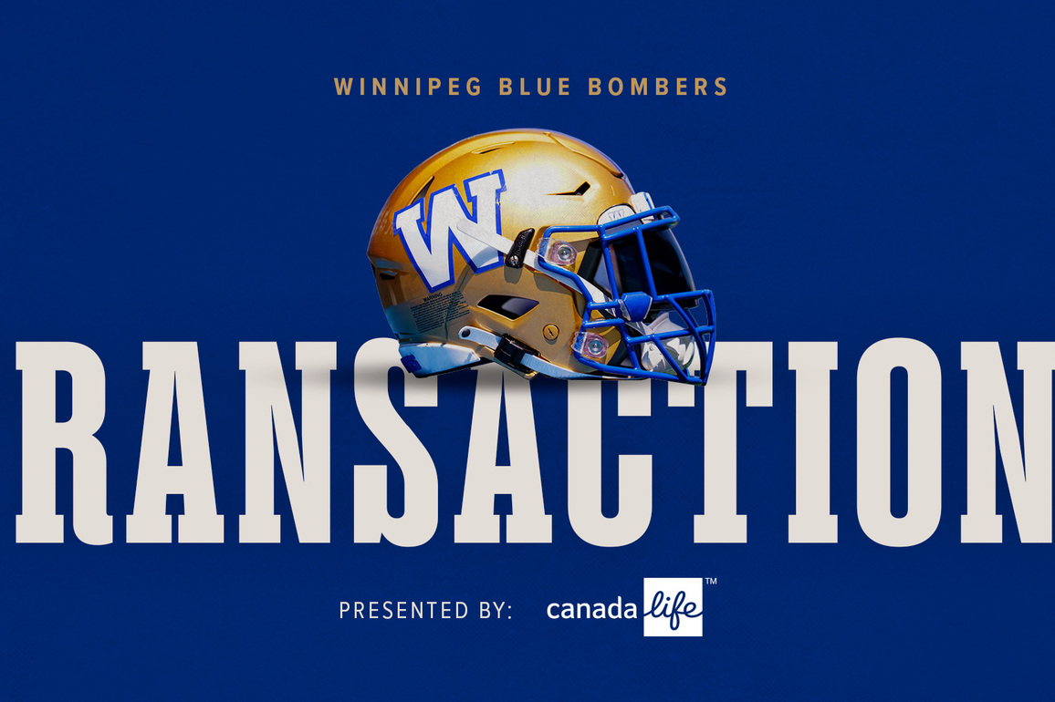 Blue Bombers transactions - May 18