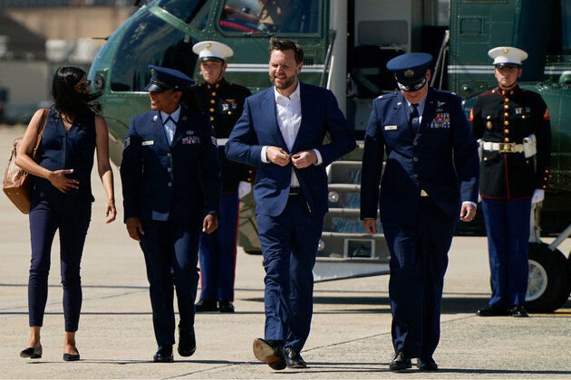 US VP Vance departs for Switzerland for technical talks with Iran after signing of MoU