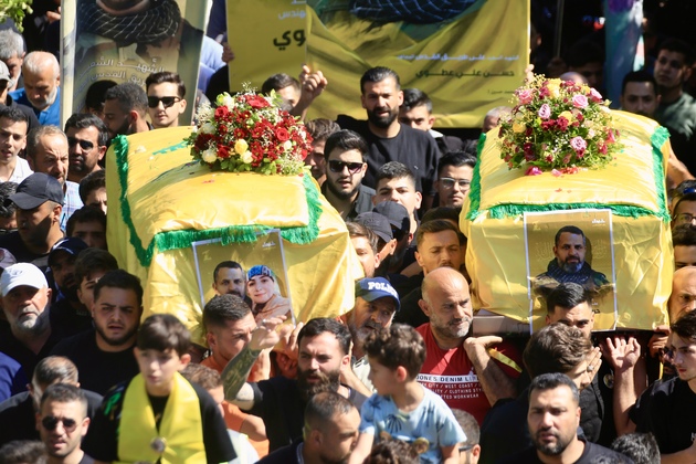 LEBANON-KFARKELA-ISRAEL-FUNERAL-HEZBOLLAH
