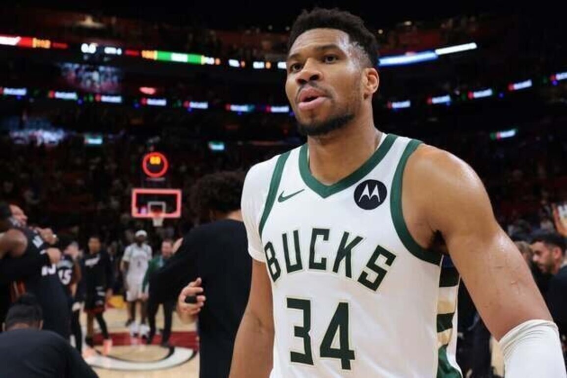Bucks star Giannis Antetokounmpo out with ankle sprain