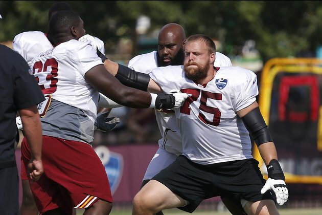 Redskins OG Scherff signs franchise tender