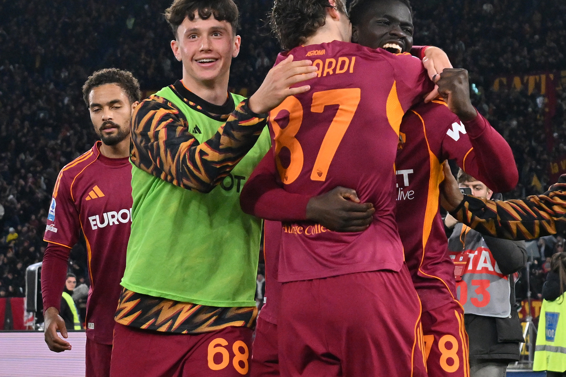 (SP)ITALY-ROME-FOOTBALL-SERIE A-ROMA VS LECCE