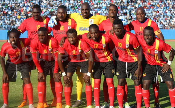 Ttiimu ya Uganda eyatandika omupiira gwa Botswana. Abakutamye okuva ku kkono mu maaso; Denis Guma, Khalid Aucho, Isaac Isinde, Farouk Miya, William Luwagga Kizito ne Tony Mawejje. Abayimiridde emabega okuva ku kkono; Joseph Ochaya, Hassan Wasswa, Denis Onyango, Murushid Jjuuko ne Geofrey Massa. Ttiimu ya Uganda eyatandika omupiira gwa Botswana. Abakutamye okuva ku kkono mu maaso; Denis Guma, Khalid Aucho, Isaac Isinde, Farouk Miya, William Luwagga Kizito ne Tony Mawejje. Abayimiridde emabega okuva ku kkono; Joseph Ochaya, Hassan Wasswa, Denis Onyango, Murushid Jjuuko ne Geofrey Massa.