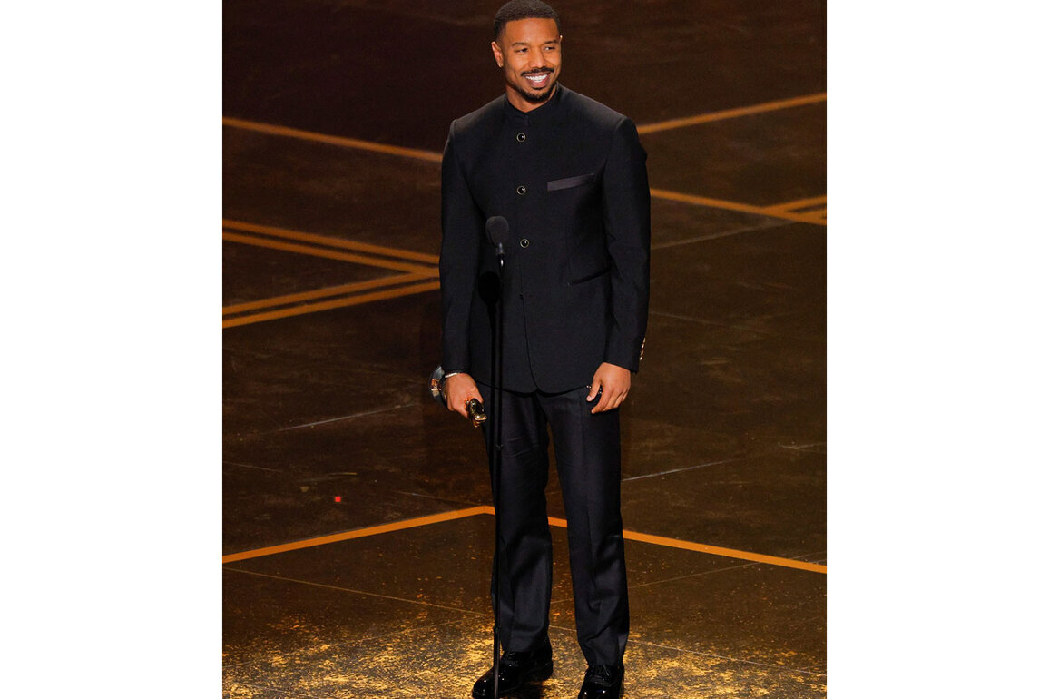 Michael B Jordan gives shoutout to pregnant Hailee Steinfeld while accepting Best Actor at Academy Awards 2026