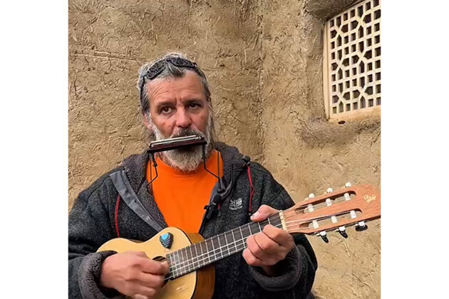 "Chasing away the clouds... have succeeded": Crimean musician Alexey Selivanov after tambourine performance at World Nomad Games