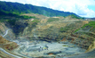 Lihir open pit gold mine, PNG.