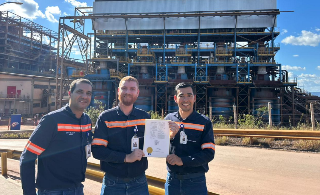 Equipe do Minas-Rio celebra conquista de patente nos EUA