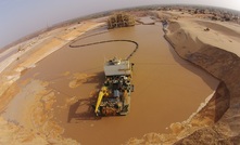 The Grande Cote dredge is twice as large as any mineral sands single-dredging operation in the world