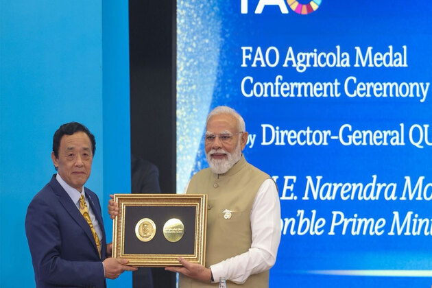 "Agricola Medal for 2026 by FAO is tribute to India's commitment to human welfare," says PM Modi