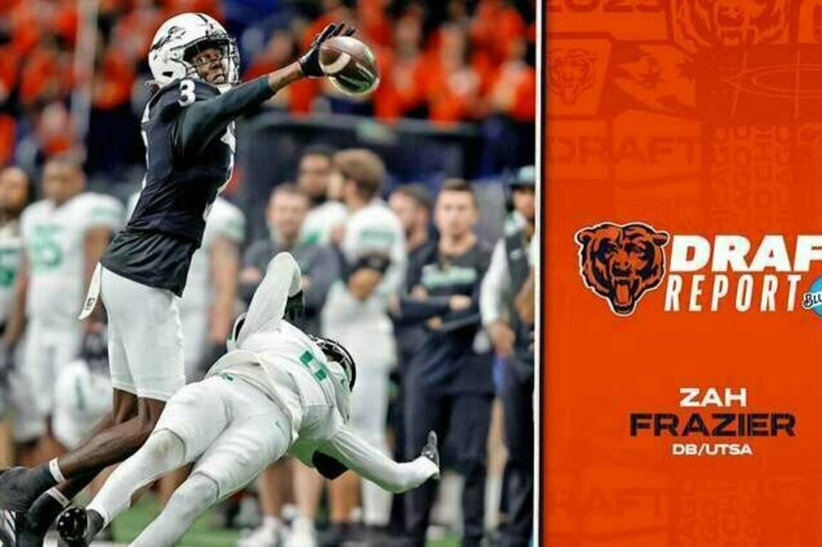 Chicago Bears select DB Zah Frazier in fifth round of 2025 NFL Draft