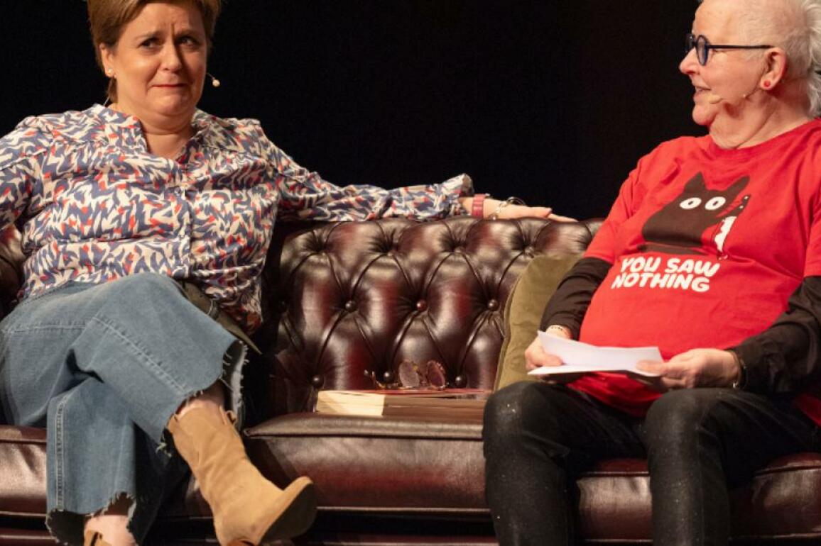 Nicola Sturgeon 'should have used late Queen for indyref2 deal', Val McDermid jokes