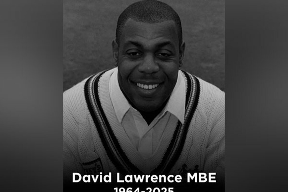 Former England cricketer David Lawrence dies at 61