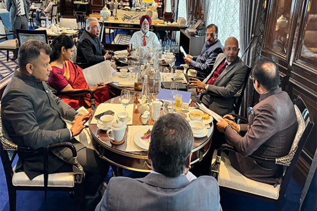 In Moscow, Indian envoy Vinay Kumar briefs all-party delegation on India-Russia ties