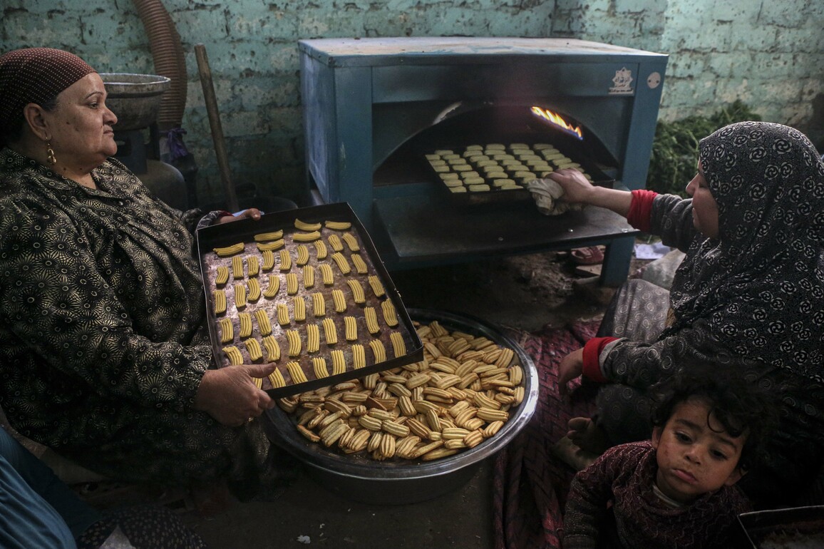 EGYPT-CAIRO-EID AL-FITR-TRADITIONAL COOKIES