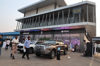 GHANA-ACCRA-CHINA-AUTOMOBILE COMPANY-AUTO SHOWROOM-LAUNCH