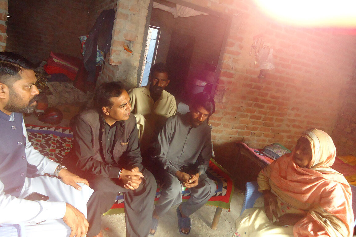 Human Rights Focus Pakistan urges for family safety of slain Christian labourer