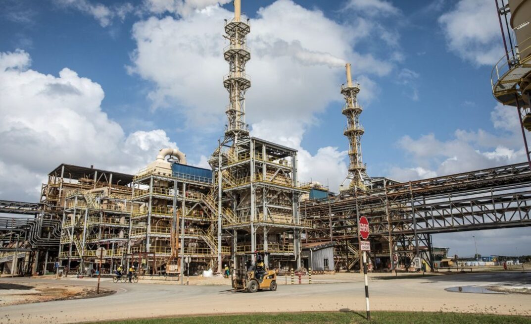 Lynas' plant in Kuantan, Malaysia