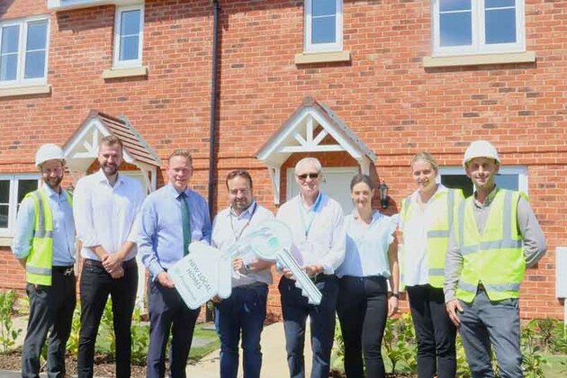 New Affordable Homes Handed Over At West Sompting Development