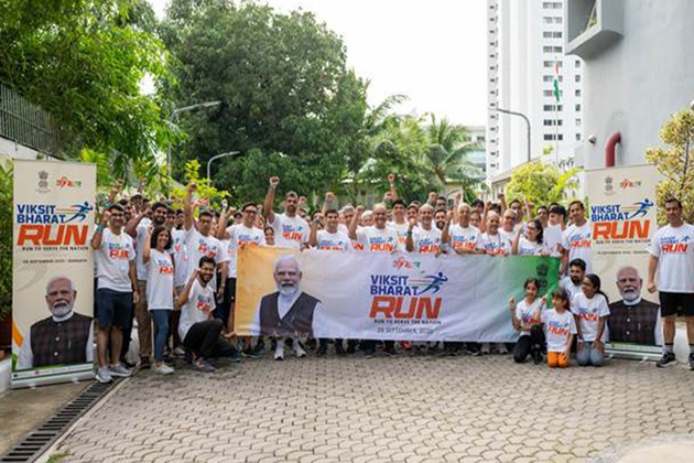 Indian diaspora in over 100 countries come together for Viksit Bharat Run