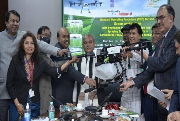 Narendra Singh Tomar releases SoP for use of drones for crop protection