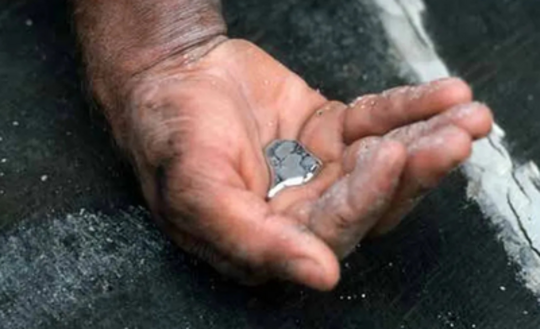 Mercúrio ouro garimpo