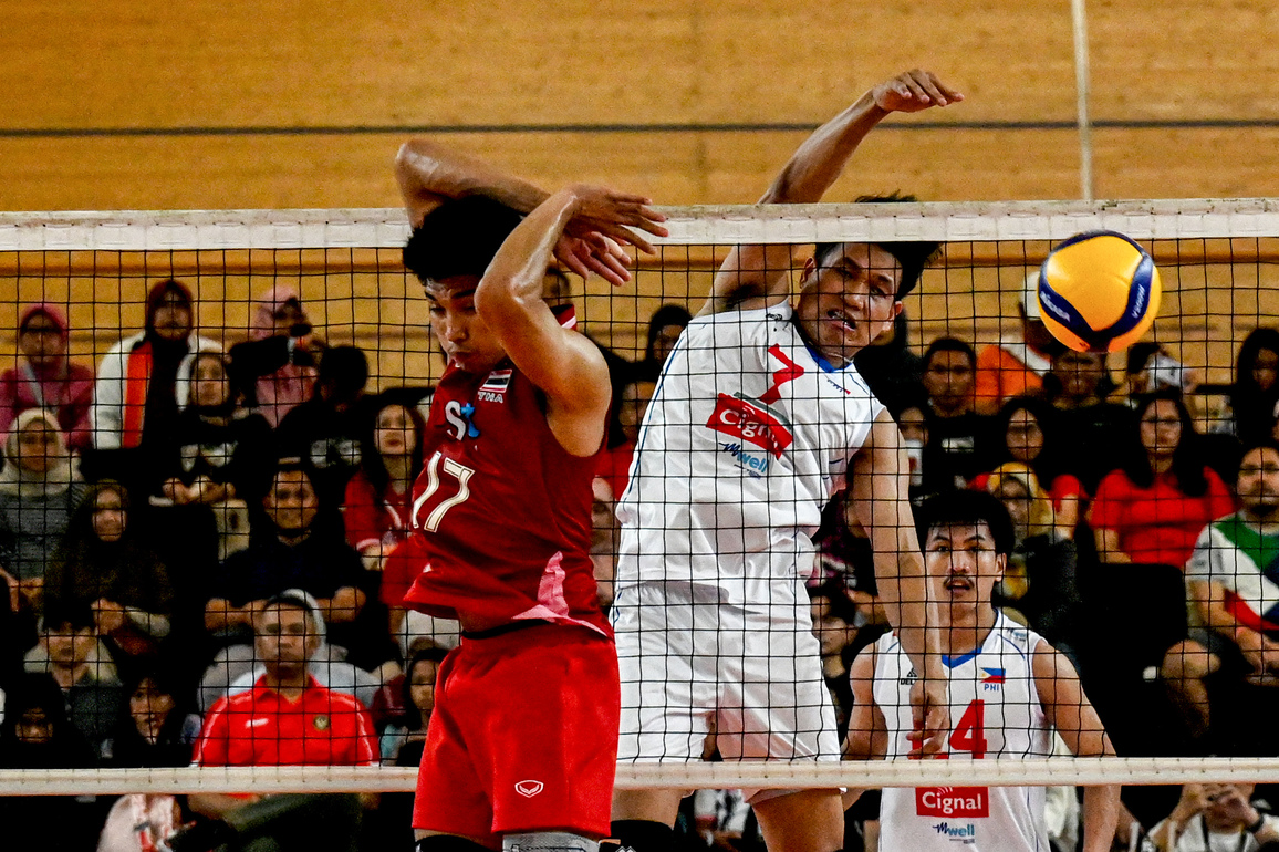 (SP)INDONESIA-JAKARTA-VOLLEYBALL-SEA LEAGUE-THAILAND VS THE PHILIPPINES