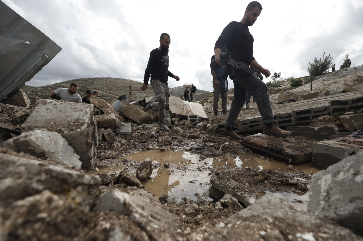 MIDEAST-WEST BANK-JENIN-DAMAGE