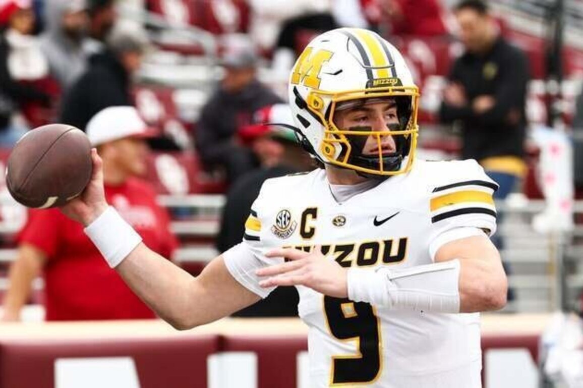 Reports: Missouri QB Beau Pribula entering portal