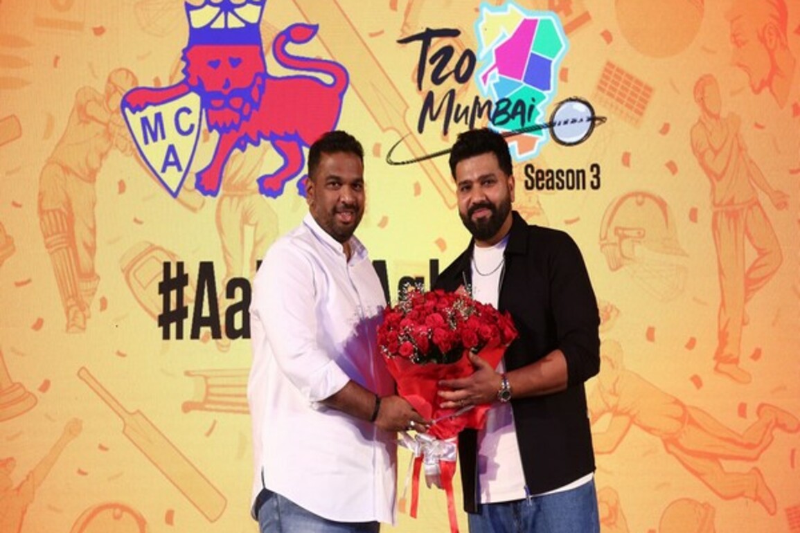 MCA adds star power to T20 Mumbai League, unveils Rohit Sharma as Face of Season 3