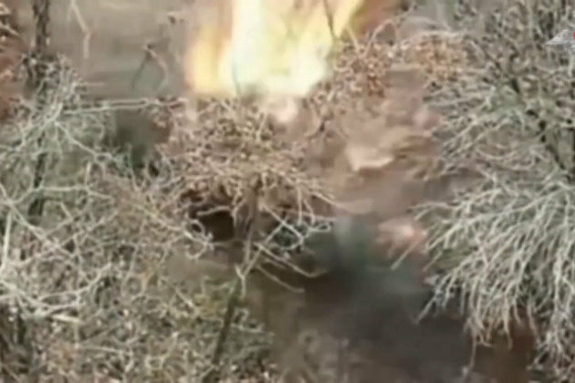 Russian military using ground-mobile kamikaze drones (MOD VIDEO)