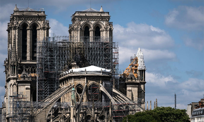 Notre-Dame works resume in Paris after lead scare Notre-Dame works resume in Paris after lead scare