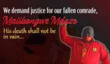  NUMSA has demanded justice