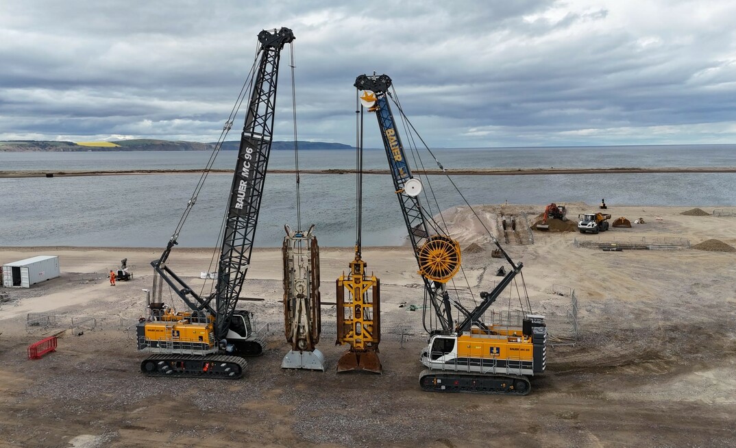 Bauer Technologies was involved in the redevelopment of Ardersier Port, the largest UK brownfield port redevelopment project