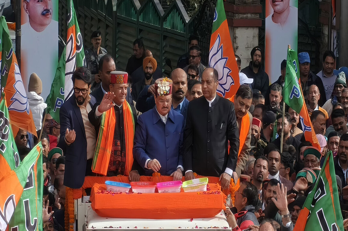 HP ministers urge BJP chief JP Nadda to press Centre on pending dues, disaster aid