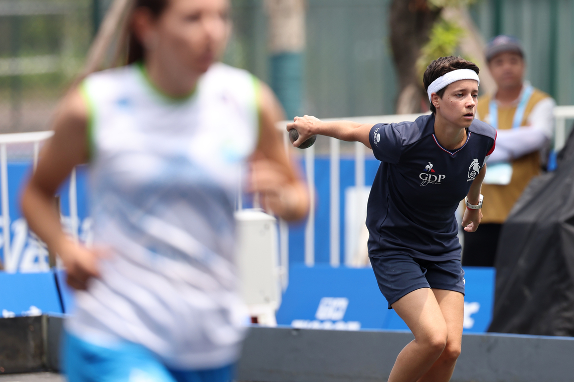 (SP)CHINA-CHENGDU-THE WORLD GAMES 2025-BOULES SPORTS-WOMEN'S LYONNAISE PROGRESSIVE-BRONZE MEDAL MATCH (CN)