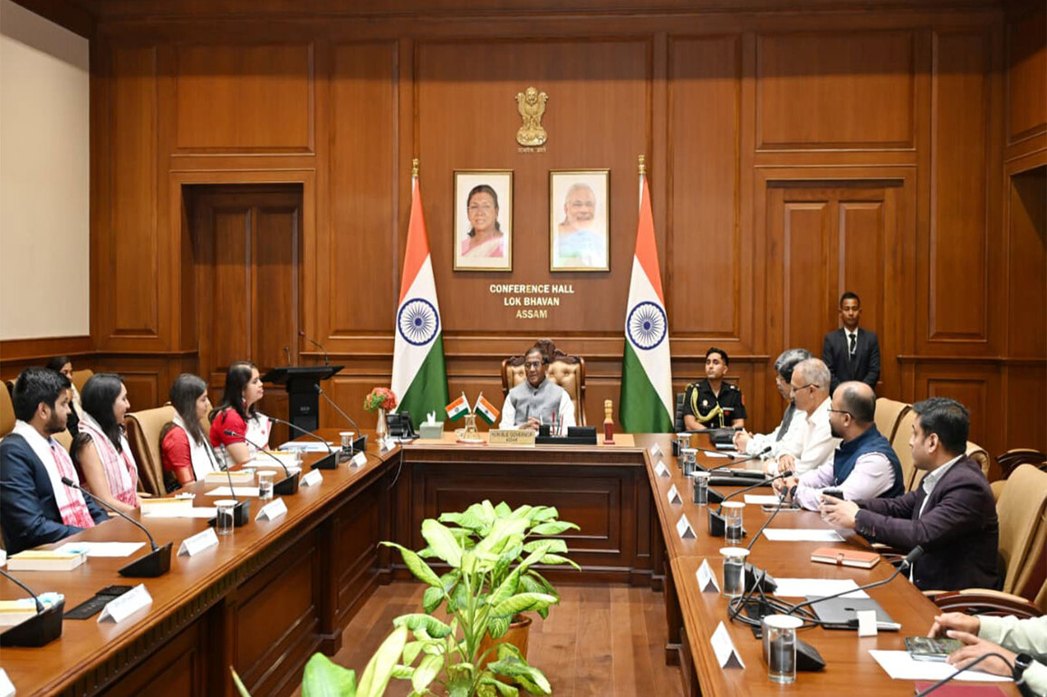 Assam Governor interacts with IFS trainees in Guwahati