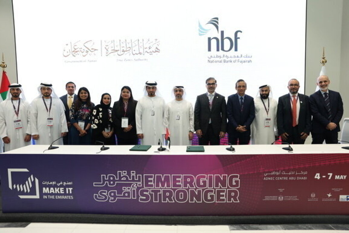 Ajman Free Zones Authority strengthens support for licensed companies with two MoUs at 'Make in the Emirates'