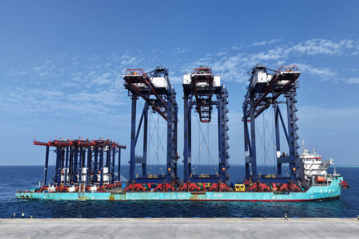 Noatum Ports Safaga Terminal - Egypt receives STS, RTG cranes