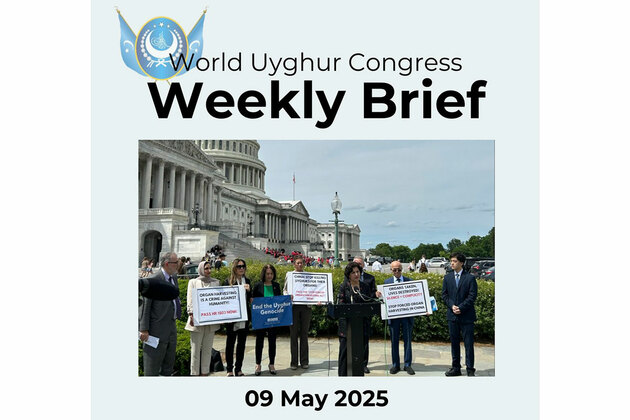World Uyghur Congress weekly brief warns of escalating Chinese repression