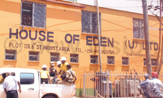 KCCA shuts down House of Eden KCCA shuts down House of Eden