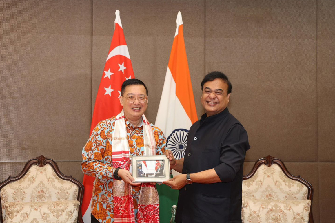 "As your trusted friend, we will stand by Assam:" Singapore HC Simon Wong reaffirms support as Himanta Biswa Sarma starts new term as Assam CM