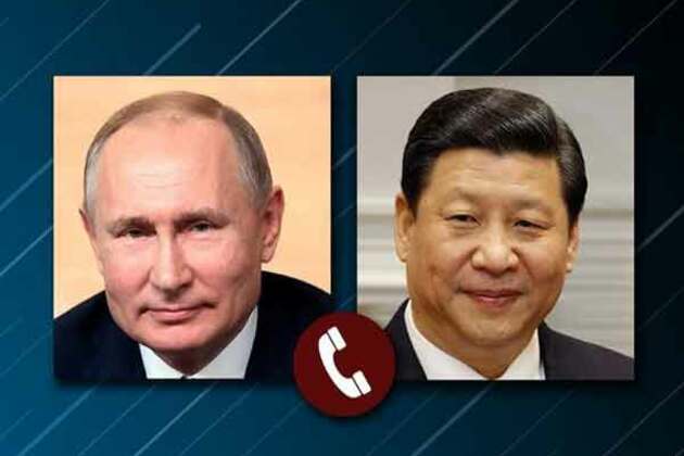 Putin, Xi Jinping hold telephonic conversation to further develop comprehensive partnership and strategic cooperation