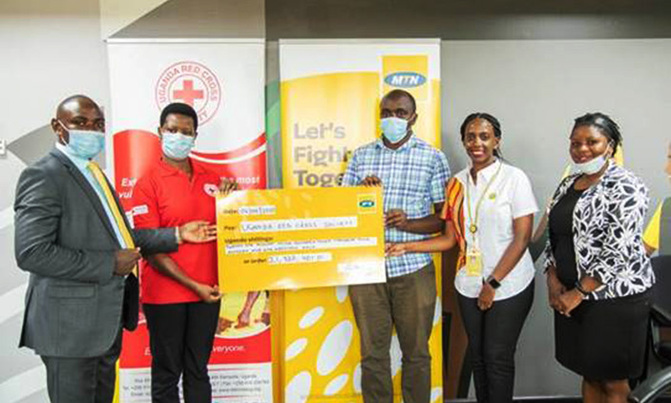 MTN customers contribute sh21.9m to Red Cross to fight Covid-19 MTN customers contribute sh21.9m to Red Cross to fight Covid-19
