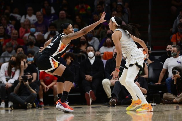Brittney Griner, Diana Taurasi help Mercury even series in OT