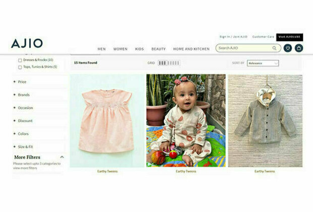 Earthytweens Takes a Sustainable Stride: Lists Eco-Friendly Fashion on Reliance Ajio Online Platform