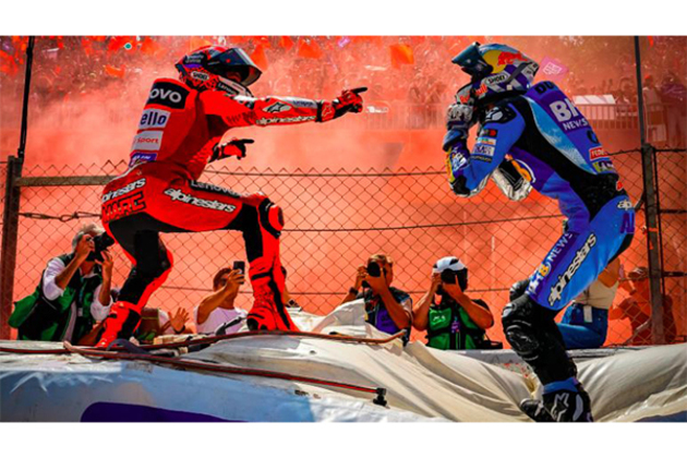Moto GP: Alex Marquez fends off Marc Marquez for Barcelona glory