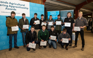 £500 bursary available for agricultural engineering apprentices