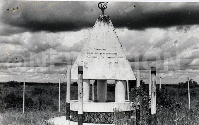 onument in memory of anzanias servicemen in abuwoko