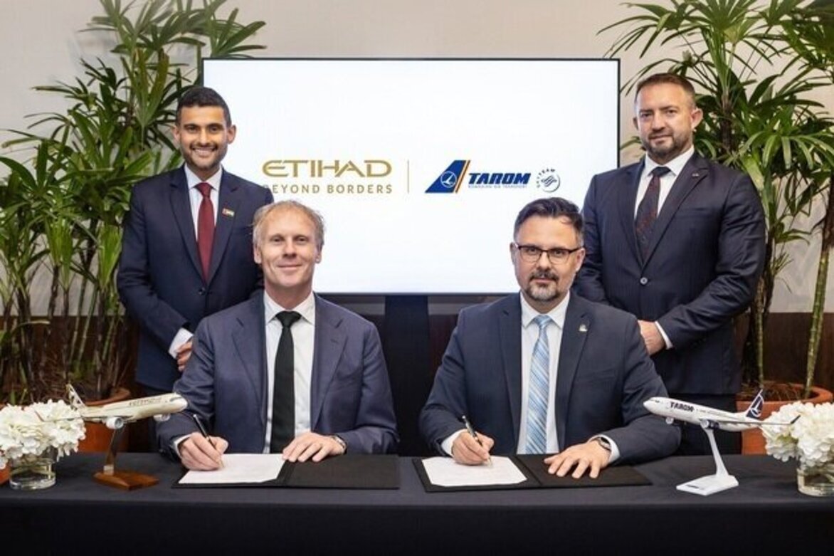 Etihad, TAROM open new links across Eastern Europe